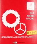 HES-HES 18, CNC Lathe Operations and Parts Manual 1977-18-P-S-02